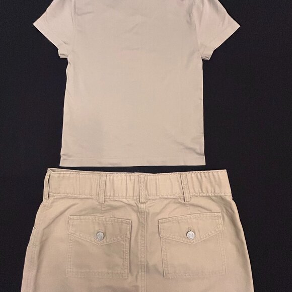 New. Aritzia-Sunday Best Set T-Shirt and Mini Skirt: Size S (4) - Picture 10 of 13
